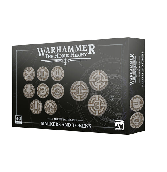 Age of Darkness markers and tokens