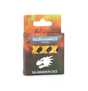 Salamanders dice set
