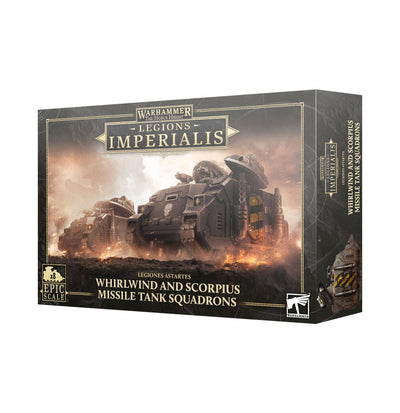 Legions Imperialis - Whirlwind and Scorpius Missile Tank Squadrons