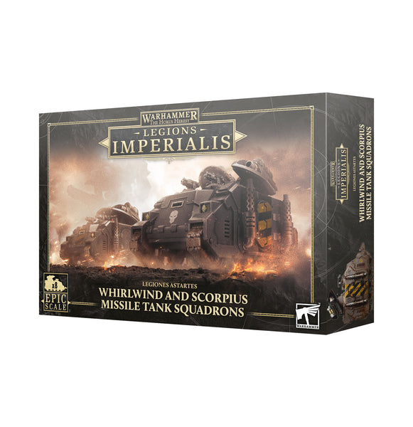Legions Imperialis - Whirlwind and Scorpius Missile Tank Squadrons