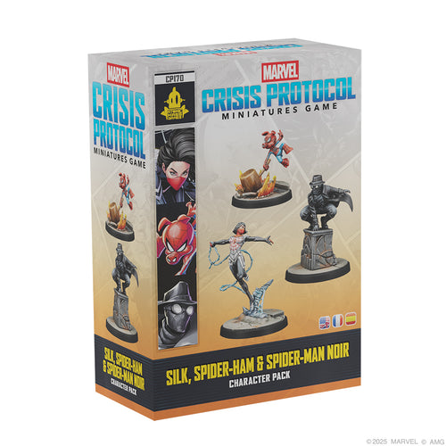Marvel: Crisis Protocol - Silk, Spider-Ham & Spider-Man noir (pre-order)