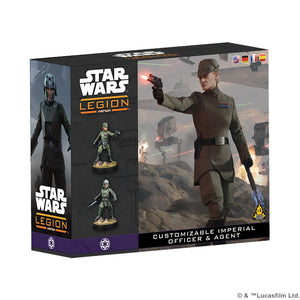 Star Wars: Legion - customizable Imperial officer & agent