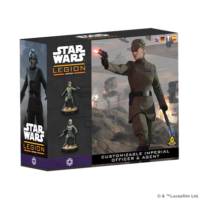 Star Wars: Legion - customizable Imperial officer & agent