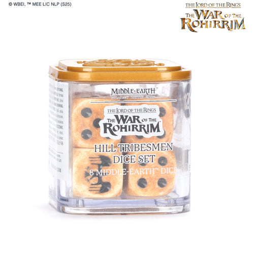 Hill Tribesmen dice set