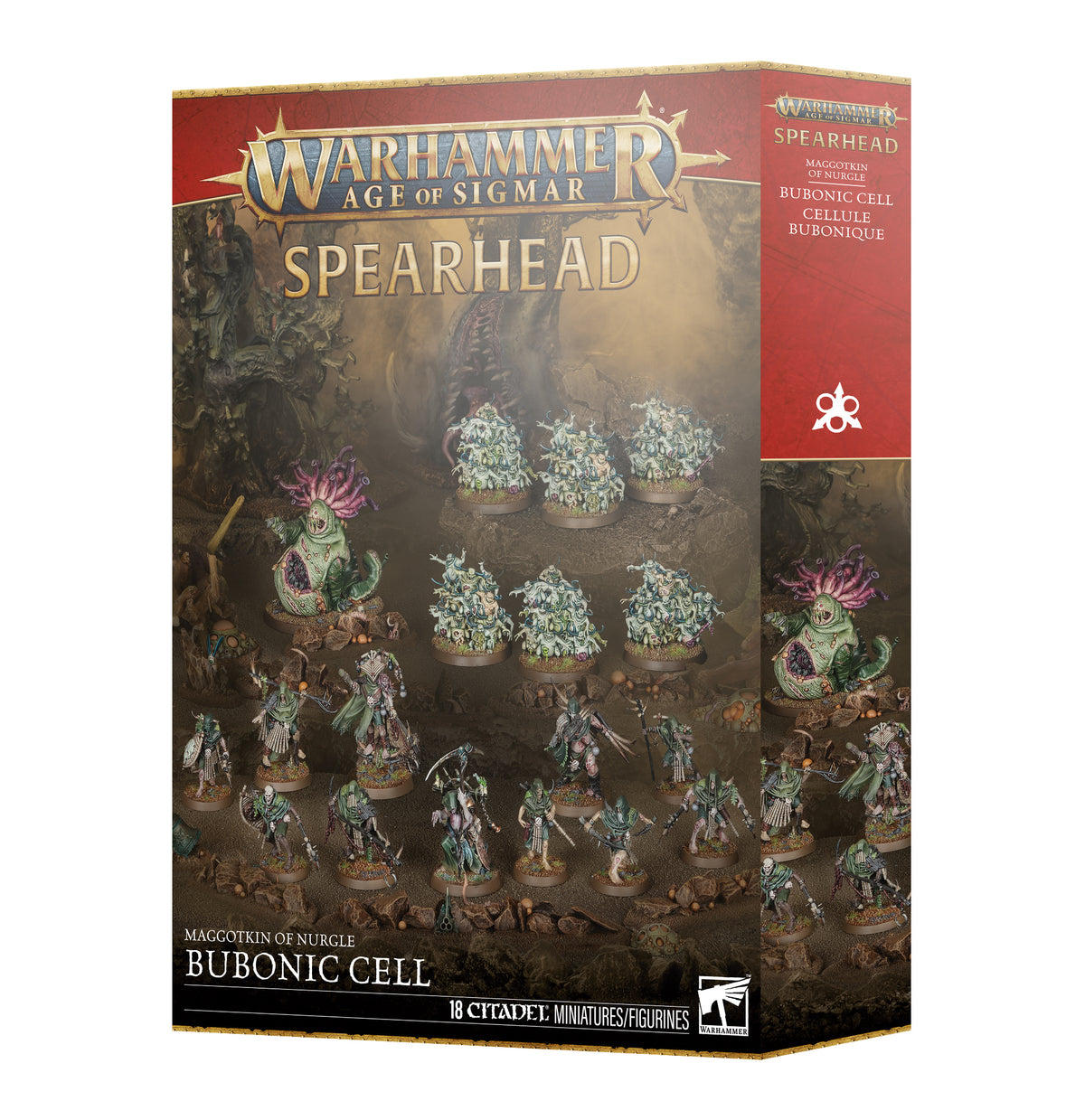 Spearhead : Maggotkin of Nurgle - Bubonic Cell – Alpha Omega Hobby