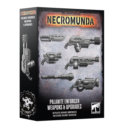 Palanite Enforcer weapons & upgrades