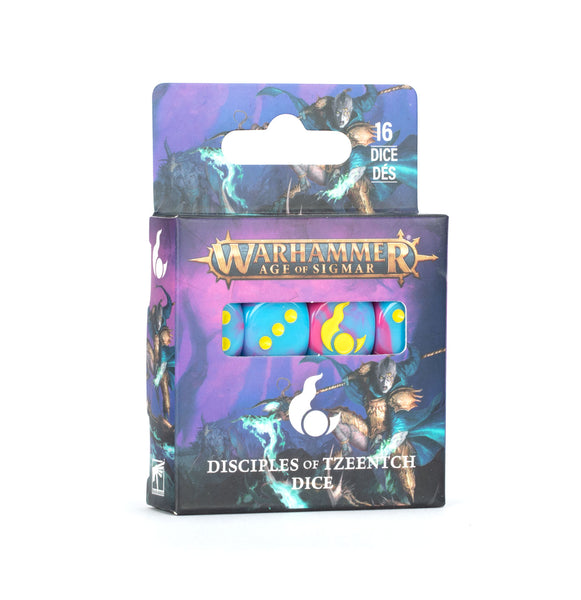 Disciples of Tzeentch dice set