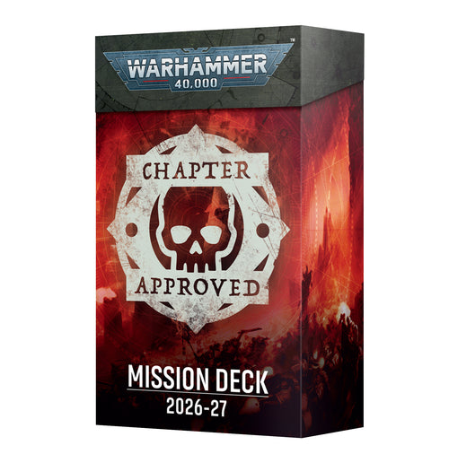 Chapter Approved : 2026-27 mission deck