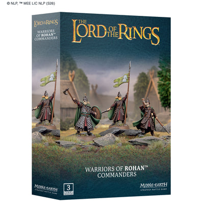 Warriors of Rohan commanders