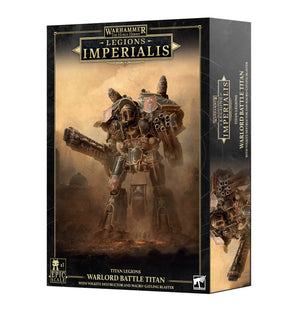 Legions Imperialis - Warlord Battle Titan w/ volkite destructor and macro-gatling blaster