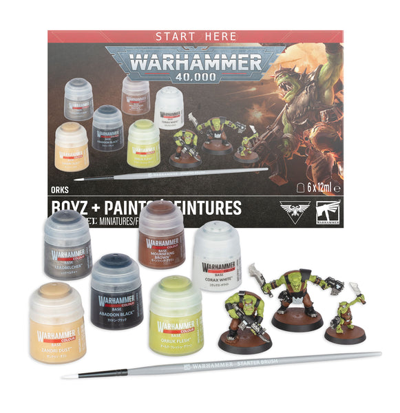Ork Boys + Paints