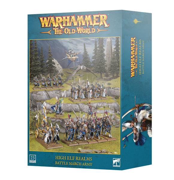 High Elf battlemarch army