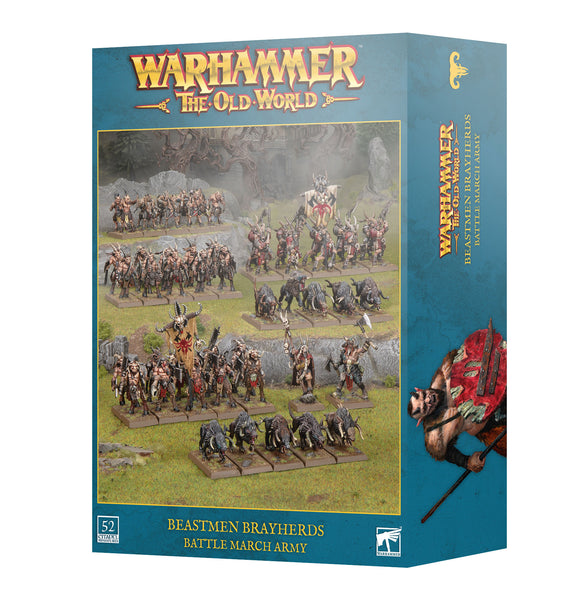 Beastmen Brayheards battlemarch army