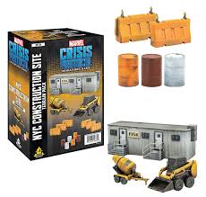 Marvel: Crisis Protocol - NYC city block terrain set (pre-order)