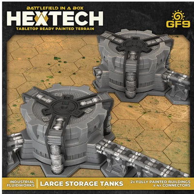 HexTech : Industrial fluidworks - Large Storage Tanks