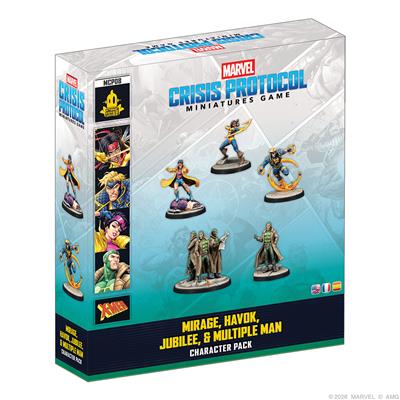Marvel: Crisis Protocol -Mirage, Havok, Jubilee & Multiple Man(Pre-Order)