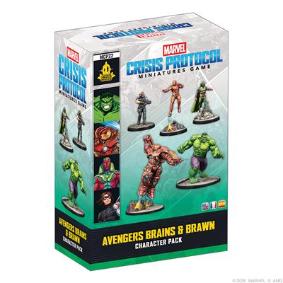 Marvel: Crisis Protocol - Avengers Brains & Brawn Character Pack(Pre-Order)
