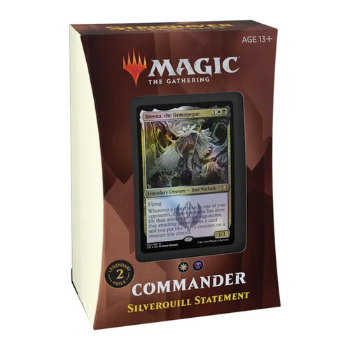 MtG: Strixhaven Commander deck - Silverquill (minimal packaging)