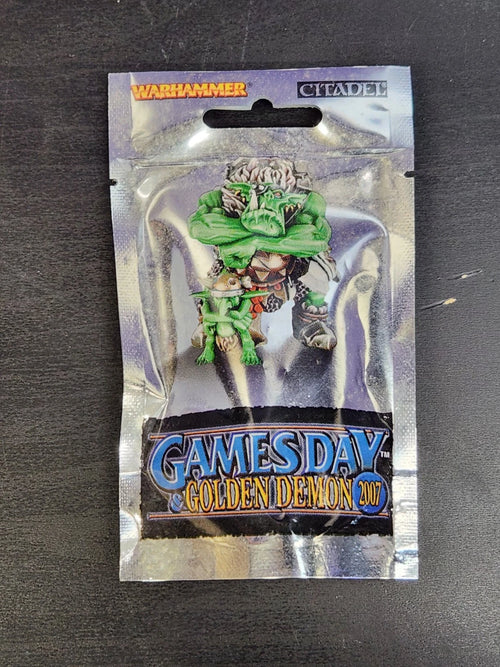 Games Day : Golden Demon 2007 - Ork Warboss exclusive mini