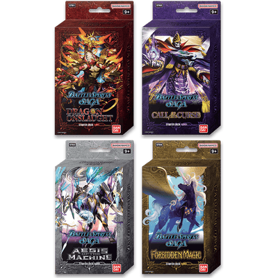 Battle Spirits Saga :  Starter Deck - (4 options)
