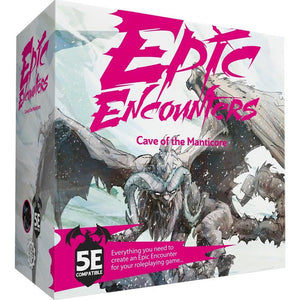 Epic Encounters : Cave of the Manticore (5E compatible)