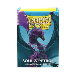 Dragon Shield Sleeves: Standard Matte Dual - Soul & Petrol