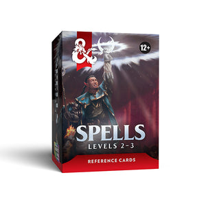 D&D 5E - reference cards : Spells 2-3