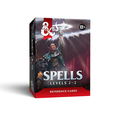 D&D 5E - reference cards : Spells 2-3
