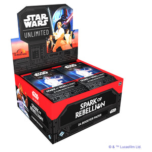 Star Wars : Unlimited - Spark of Rebellion booster box