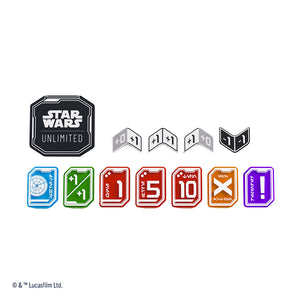 Star Wars : Unlimited - Spark of Rebellion acrylic tokens (pre-order)