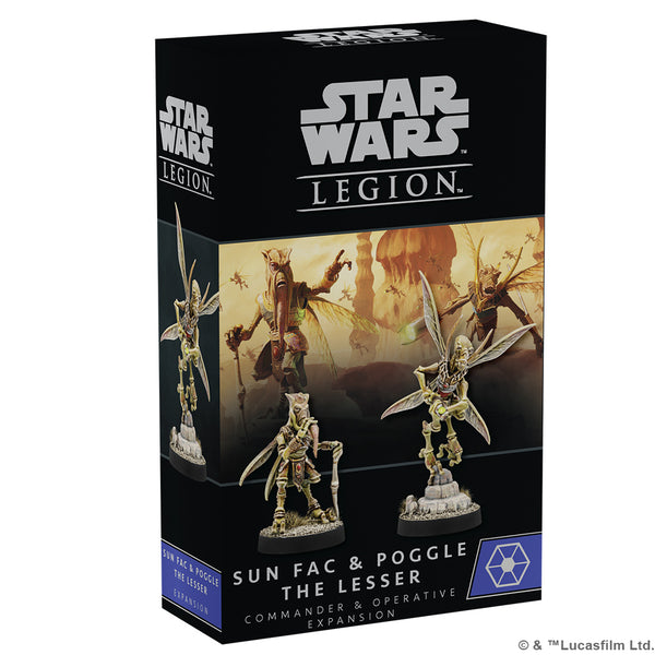 Star Wars: Legion - Sun Fac & Poggle the Lesser Operative & Commander Expansion