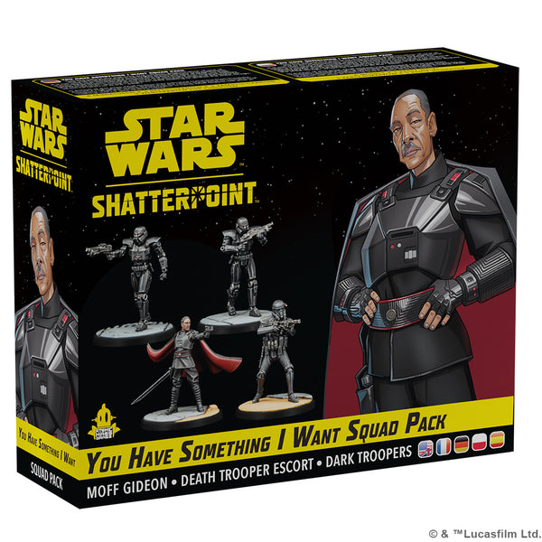 Star Wars : Shatterpoint - You have something I want squad pack (pre-order)