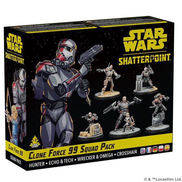 Star Wars : Shatterpoint - Cloneforce 99 squad pack