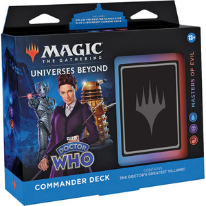 MtG: Universes Beyond: Doctor Who Commander Deck - Masters of Evil (Preorder)