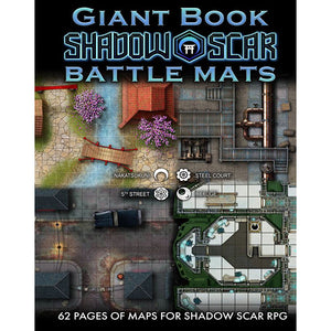 Giant Book of Shadow Scar Battle Mats