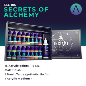 Secrets of Alchemy : Instant colors paint set