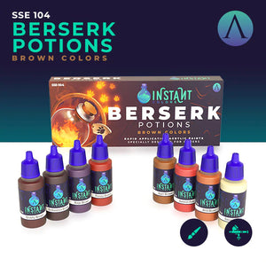 Berserk Potions : Instant colors paint set