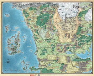 Faerun Map - Sword Coast