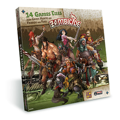 Zombicide - Green Horde extra tiles pack – Alpha Omega Hobby