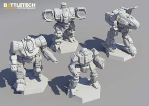 Battletech - Inner Sphere fire lance