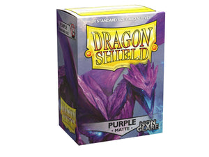 Dragon Shield:  Purple - Non-glare Matte (100)