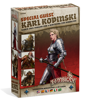 Zombicide : Black Plague - special guest Karl Kopinski box