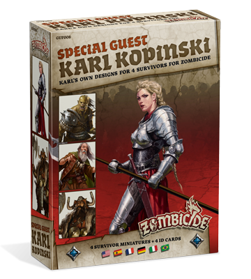 Zombicide : Black Plague - special guest Karl Kopinski box