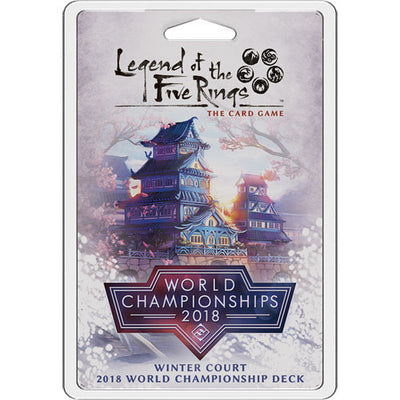 Legend of the Five Rings - LCG : Winter Court 2018 World Championship deck