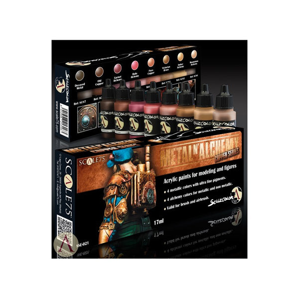 Copper Metal Alchemy paint set