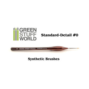 Standard Detail #0 synthetic brush