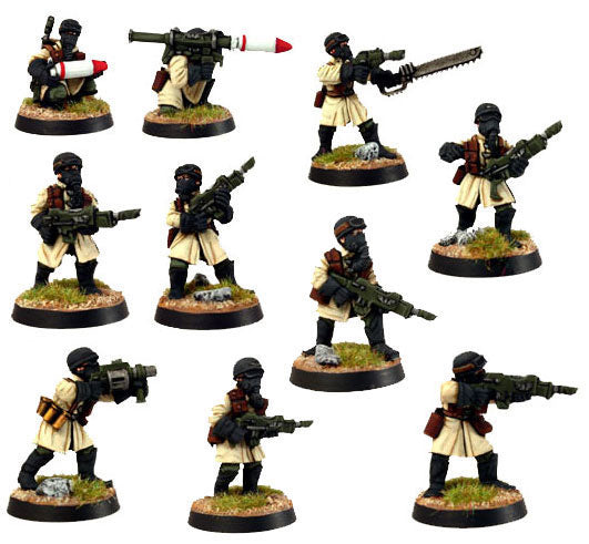 ウォーハンマー アストラミリタルム　steel legion squad Steel Legion Squad – Alpha Omega Hobby