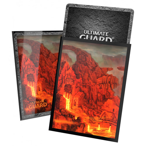 dungeons and dragons card sleeves Ultimate Guard Artwork Sleeves: Lands edition II (100) – Alpha Omega Hobby