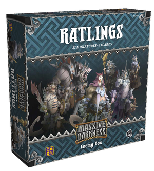 Massive Darkness - enemy box : Ratlings