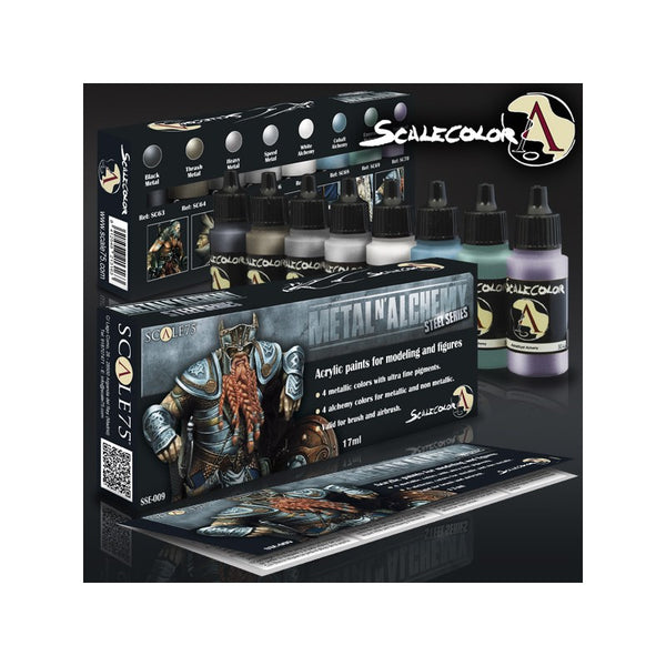 Steel Metal Alchemy paint set